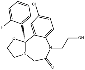 flutazolam 구조식 이미지