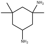 1,3-Cyclohexanediamine,  1,5,5-trimethyl- Structure