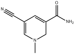 니코틴아미드,5-시아노-1,2-디하이드로-1-메틸-(8Cl) 구조식 이미지