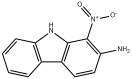 1-Nitro-2-aminocarbazole Structure