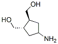 1,2-Cyclopentanedimethanol,4-amino-,[1S-(1alpha,2beta,4alpha)]-(9CI) Structure