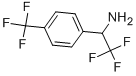 2,2,2-TRIFLUORO-1-(4-TRIFLUOROMETHYL-PHENYL)-ETHYLAMINE 구조식 이미지