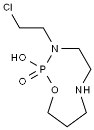 3-(2-chloroethyl)-2-oxo-2-hydroxy-1,3,6,2-oxadiazaphosphonane Structure