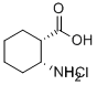 (1S,2R)-(+)-2-AMINOCYCLOHEXANECARBOXYLIC ACID HYDROCHLORIDE Structure