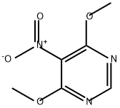 4,6-dimethoxy-5-nitropyrimidine Structure