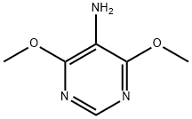 5-Pyrimidinamine,  4,6-dimethoxy- 구조식 이미지