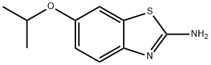 2-벤조티아졸아민,6-(1-메틸에톡시)-(9CI) 구조식 이미지