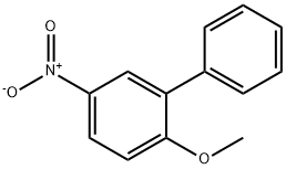 2-Phenyl-4-nitroanisol Structure