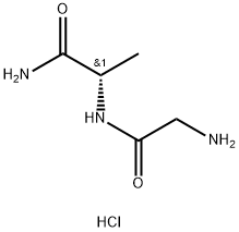 H-GLY-BETA-ALA-NH2 HCL Structure
