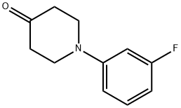 1-(3-FLUORO-PHENYL)-PIPERIDIN-4-ONE Structure