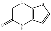 1H-Thieno[2,3-b][1,4]oxazin-2(3H)-one 구조식 이미지