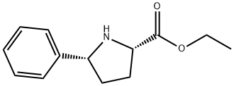 (2S,5R)-5-PHENYLPYRROLIDINE-2-CARBOXYLIC ACID 구조식 이미지