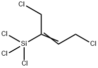 1,4-DICHLORO-2-(TRICHLOROSILYL)-2-BUTENE Structure