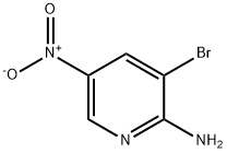 2-Amino-3-bromo-5-nitropyridine 구조식 이미지