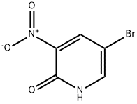 5-Bromo-3-nitro-2-pyridinol 구조식 이미지