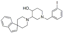 1'-(1-(3-iodobenzyl)-4-hydroxypiperidin-3-yl)spiro(1H-indene-1,4'-piperidine) Structure