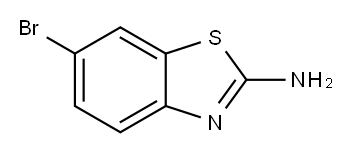 2-Amino-6-bromobenzothiazole Structure