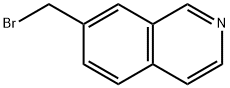 Isoquinoline, 7-(bromomethyl)- (9CI) 구조식 이미지