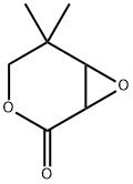 3,7-Dioxabicyclo[4.1.0]heptan-2-one,  5,5-dimethyl-  (9CI) Structure