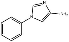 4-AMino-1-phenyl-1H-iMidazole HCl 구조식 이미지