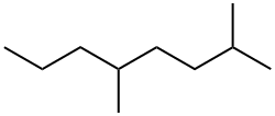 2,5-dimethyloctane Structure