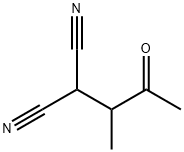 Propanedinitrile, (1-methyl-2-oxopropyl)- (9CI) Structure