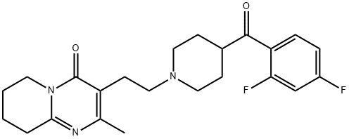 2,4-Difluorobenzoyl Risperidone IMpurity 구조식 이미지