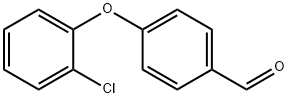 4-(2-클로로-페녹시)-벤잘데히드 구조식 이미지