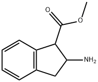 1H-Indene-1-carboxylicacid,2-amino-2,3-dihydro-,methylester(9CI) Structure