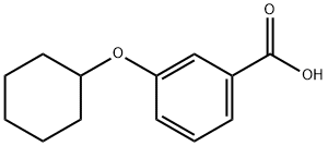 3-(cyclohexyloxy)benzoic acid Structure