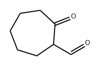 2-oxocycloheptanecarbaldehyde Structure