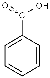 BENZOIC ACID-CARBOXY-14C Structure