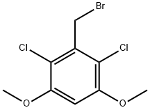 3-(bromomethyl)-2,4-dichloro-1,5-dimethoxybenzene Structure