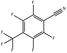 4-CYANO-2,3,5,6-TETRAFLUOROBENZOTRIFLUORIDE 구조식 이미지