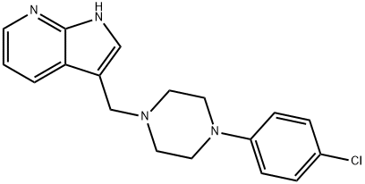 L-745,870 TRIHYDROCHLORIDE Structure