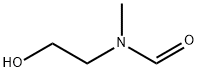 N-(2-히드록시에틸)-N-메틸포름아미드 구조식 이미지