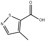 4-Methyl-isothiazole-5-carboxylicacid Structure