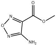 1,2,5-Oxadiazole-3-carboxylicacid,4-amino-,methylester(9CI) 구조식 이미지