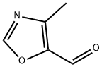 4-Methyloxazole-5-carbaldehyde Structure