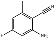 Benzonitrile, 2-amino-4-fluoro-6-methyl- (9CI) Structure