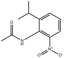 N-(2-ISOPROPYL-6-NITROPHENYL)ACETAMIDE Structure
