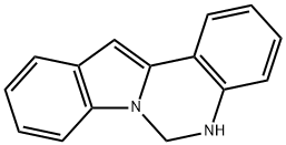 5,6-디하이드로-인돌로[1,2-C]퀴나졸린 구조식 이미지