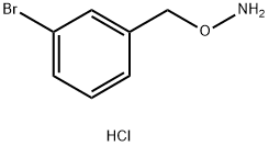 O-(3-BROMOBENZYL)HYDROXYLAMINE HYDROCHLORIDE Structure