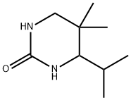 tetrahydro-4-isopropyl-5,5-dimethyl-1H-pyrimidin-2-one Structure