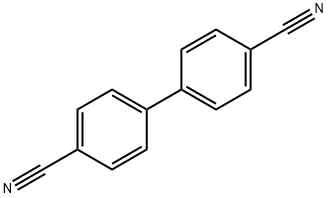 4,4'-BIPHENYLDICARBONITRILE 구조식 이미지