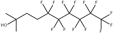 4-(PERFLUOROOCTYL)-2-METHYL-2-BUTANOL Structure