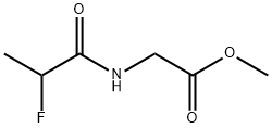 Glycine, N-(2-fluoro-1-oxopropyl)-, methyl ester (9CI) Structure
