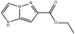 ETHYL 1H-IMIDAZO[1,2-B]PYRAZOLE-6-CARBOXYLATE Structure