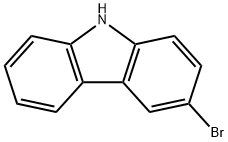 3-Bromo-9H-carbazole 구조식 이미지