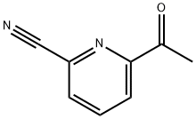 2-Pyridinecarbonitrile,6-acetyl- Structure